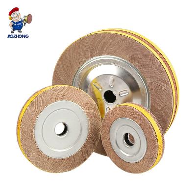 China 6 Inch Aluminum Oxide Abrasive Lifetime Fin Wheel 300*50*25 High Polishing Efficiency With Diamond Expanding Drum Fin Wood Sanding Rubber Wheel Disc for sale