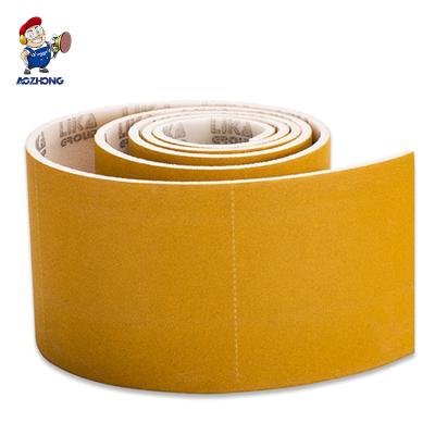 China OEM Wear Resistance Sponge Sandpaper Roll Aluminum Oxide Sponge Durable Abrasive Sanding Roll For 3C Series Polish for sale