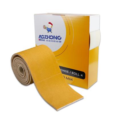 China AOZHONG High Efficiency Abrasive Quick Change Block Adhesive Sanding Emery Paper Polishing Abrasive Belt for sale