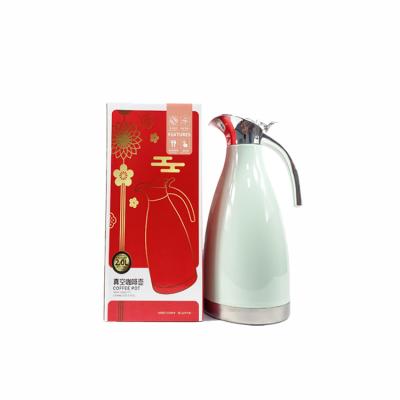 China New 1.5L PORTABLE Stainless Steel Vacuum Flask Food Green Hotter Vacuum Flasks for sale