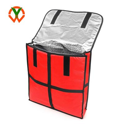 China Waterproof Food Heated Heater Bag Thermal Delivery Bag Food Cooler Carry Bag for sale