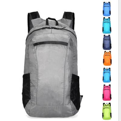 China Latest Design NATIONAL Light Easy Deployment Storage Water Proof Hiking Bag Nylon Backpack for sale