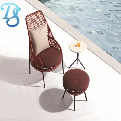 China New Next Modern Outdoor Design Garden Chairs And Outdoor Stool for sale