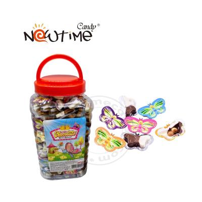 China Wholesale Normal Mini Butterfly Chocolate Biscuit Candy for sale