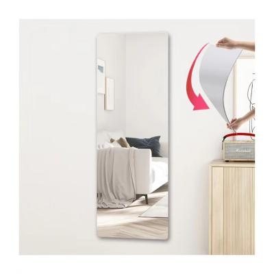 China Durable Best Selling Full length Large Size 3D Non Glass One Way Dressing Mirrors Decor Wall Frameless Plastic Mirror for sale