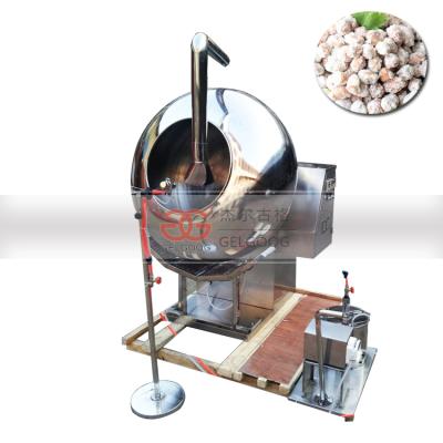 China Dairy Factory Chocolate Spray Machine Nuts Powder Coating Machine With Sprayer for sale