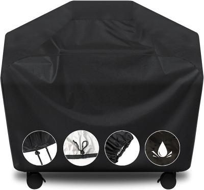 China Fade Resist Cover Outdoor Furniture Adjustable BBQ Grill Cover Heavy Duty Kits Waterproof Dustproof Rip Proof BBQ Grill Cover for sale