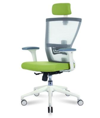 China White Chair Office Chair With Neck Rest Office Chair Computer Office Revolving Chairs for sale