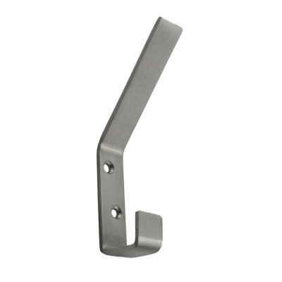 China Sustainable Metal Coat Hanging Hook For Rental Hotel Stainless Steel SS304 Brushed / Black for sale