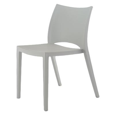 China Cooling Cheap Stackable Dining Chairs Living Room Furniture Restaurant Cafe PP Plastic Chair for sale