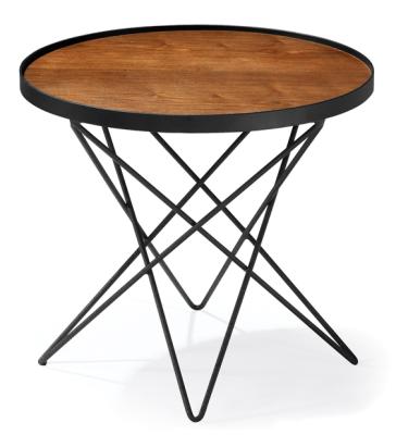 China Promotional Hot Selling Storage Basket Design Metal MDF Round Side Tables Elegant Coffee Table For Living Room Furniture Storage Basket for sale