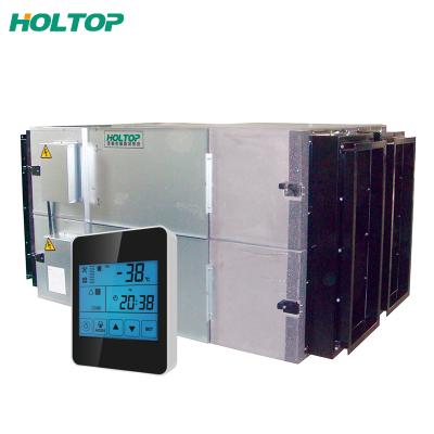 China Hotels Basement Ventilation System Air Conditioning Unit Heat Recovery Ventilator Central Unit for sale