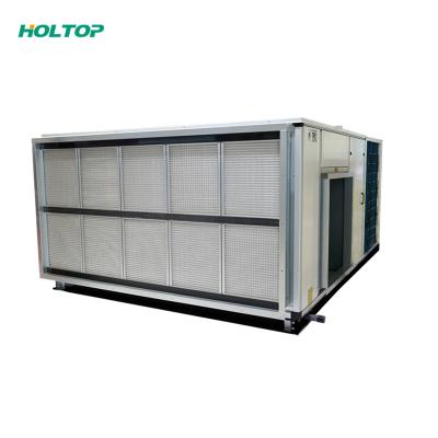 China Green Eco-friendly Hotels Low Profile Rooftop Fridge Ahu Air Handling Unit Commercial HVAC Conditioners for sale