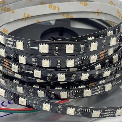 China DC24V Theme Park Fashion Profile Hot Selling Smart Flash Light Strip Led Flexible LED Strip Lighting for sale