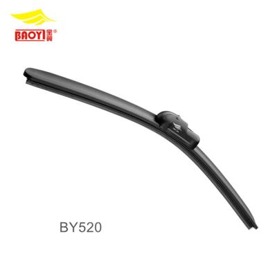 China 95% Universal Vehicles Profile Design Aerodynamic Flat Wiper Blades Silicone Wiper Blades for sale