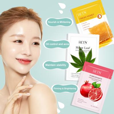 China New Formula Moisturizer Moisturizer Fruit Jelly Face Mask Hemp Mask Herbal Vitamin Plant Extract Care Facial Mask for sale