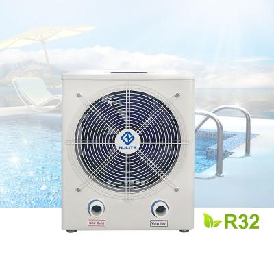 China Commercial air source swim pool heatpump pump an r32 heat inverter heat pump spa pool heater for sale