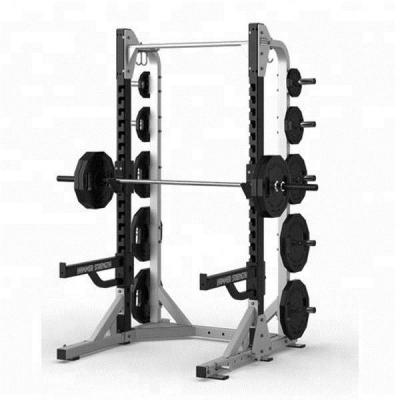 China Power Commercial Half Cabinet Cage Equipment Fitness Equipment Application Gym Squat Rack for sale