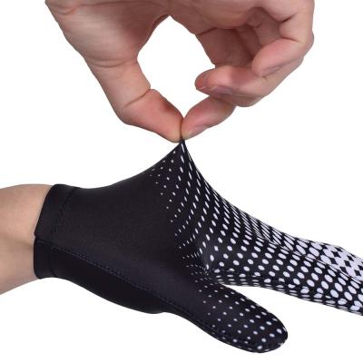 China Wholesale Comfortable Good Quality Pool Cue Glove Three Finger Gloves for sale