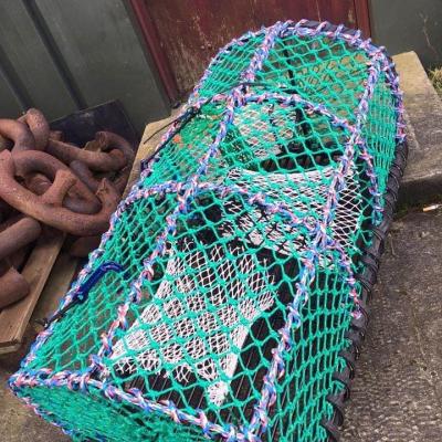 China Strong Corrosion Factory Lounge Prawn Lobster Fishing Baskets Fishing Net Fishing Net Cage For UK Market for sale