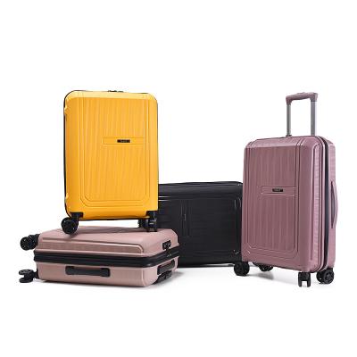 China viaje equipaje set OEM/ODM 3pc TSA lock trolley pp waterproof luggage set custom hardside luggage sets for traveling for sale