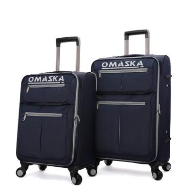 China China\School Luggage Wholesale Distributor of Travel\etc. mico 2026 Travel Bottom Pack Customized Your Own Design Soft Cloth Trolley Luggage Set Suitcase for sale