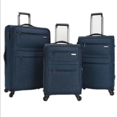 China Fashion Portable Travel Suitcase OEM/ODM 20/24/28 3pc Set Away Suitcase Trolley Set Travel Suit Cases Designer Custom Luggage With 4 Wheels for sale