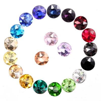 China Factory Direct Silver Pointback Low Sale Satellite Colored Crystal Pointback Nail Rhinestone For DIY Garment Decoration for sale