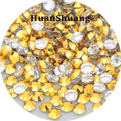 China Flatback HUANSHUANG Bulk Non-Hot Fake Stones Resin Flatback Crystal Stones Jelly Sapphire ab 2/3/4/5/6 mm Large Pack Fix for sale