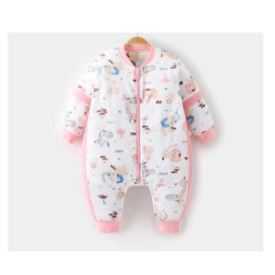 China Autumn And Winter Constant Temperature Cotton Breathable Newborn Baby Thin Sleeping Bags for sale