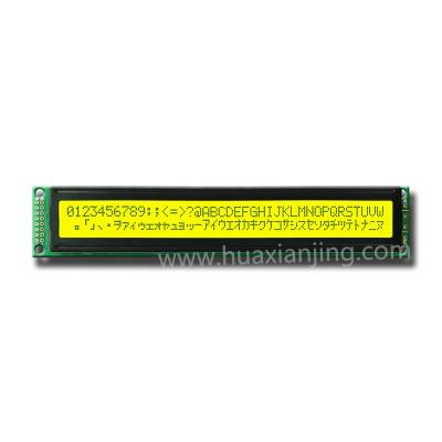 China Factory supply 40x2 character lcd display 2x40 character direct lcd module 182(L)*33.5(W) for sale