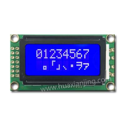 China wholesale blue 8x2 lcd display module lcd module HSM0802A/B 58x32 mm for sale