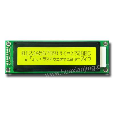 China Factory Outlet 20x2 Line Show LCD Screen 116 * 37mm for sale