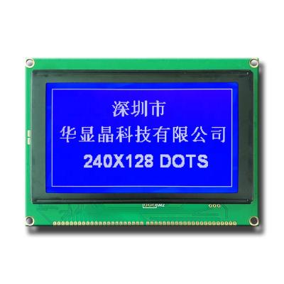 China Graphics Module 144x104 Blue White Lcd 240x128 MM for sale