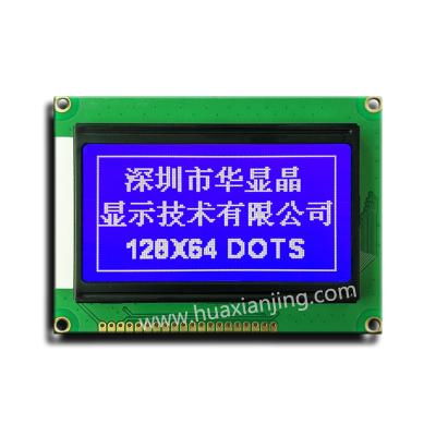 China 128x64 LCD Display Module With Bias 93 x 70mm LCD Film 12864 Graphics LCD Module for sale