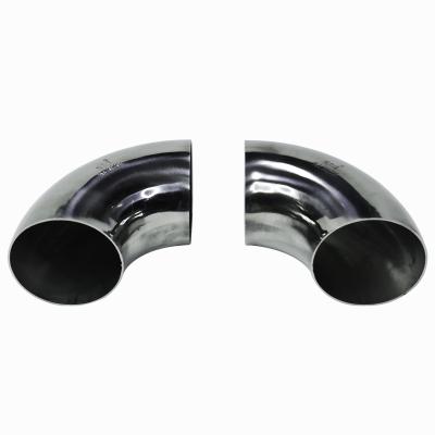 China Food Quanrui 90 Degree Elbow Stainless Steel Butt Weld Fit Elbow 304 316 321 Stainless Steel for sale