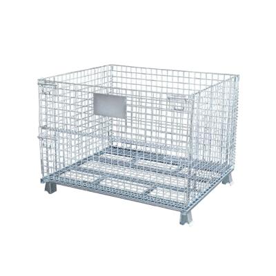 China Wholesale Collapsible Metal Cage and Warehouse Collapsible Cages and Containers on Sale for sale