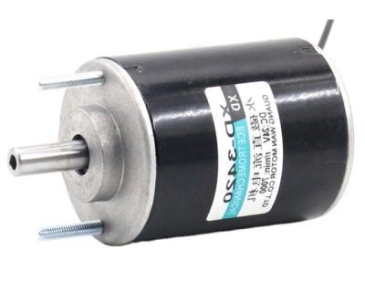 China 12V DC Motor Drip Proof High Speed ​​Permanent Magnet Brushed Product Model Voltage Current Rated RPM Efficiency Continuous for sale