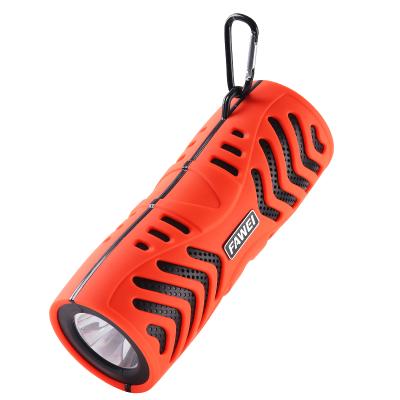 China 2021 Mini System Trending Products New Arrival LED Flashlight BT Amplifier Portable Wireless Speaker For Home Sports for sale