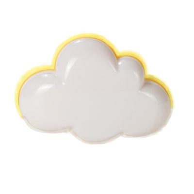 China Creative Room Cloud Shape Sensor Night Lights Baby Bedroom Light Nursery Lamp With Euro Plug Night Lamp for sale