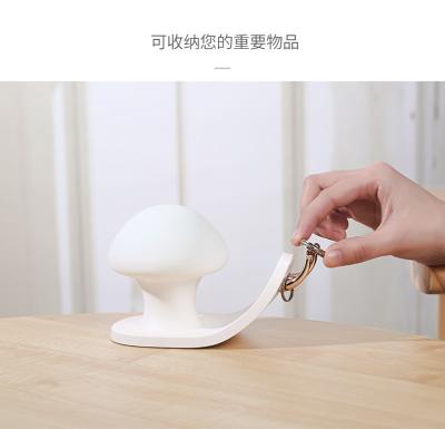 China Room Factory Amazon LED Touch Senor Snail House Rechargeable Night Light with Phone Holder for sale