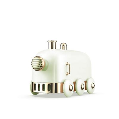 China USB Outdoor Creative Mini Humidifier Retro Train Shape With 7 Colors Night Light Portable Air Humidifier for sale