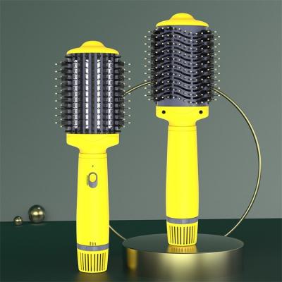 China 2021 Ionic New Model 3 in 1 Multifunctional Hot Air Comb Modeling Double Sided Hair Straightening Brush for sale