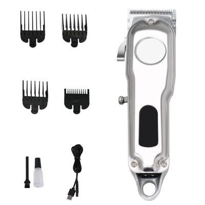 China RV Drop Shipping Professional Metal Hair Trimmer Clippers Waterproof Professional Electric Trimmer for sale