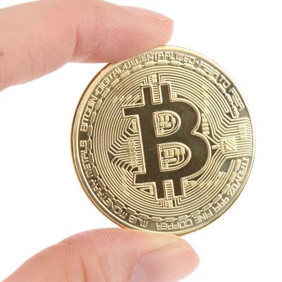 China Creative Africa Souvenir Gold Plated Little Bitcoin Coin Gift Great Collectible Coin for sale