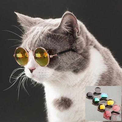 China Sustainable Pet Cat Glasses Dog Glasses Pet Products For Small Dog Cat Eye Wear Dog Sunglasses for sale