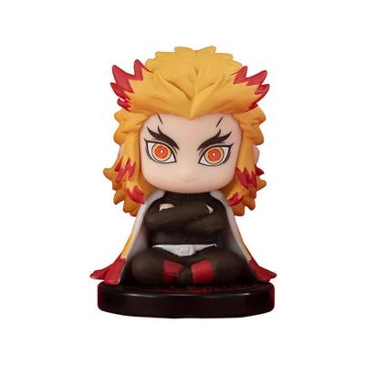 China Cartoon Toy Demon Slayer Kimetsu no yaiba Kamado Nezuko Hashibira Inosuke Action Number Set for sale