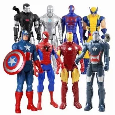 China Spiderman USA Captain IronMan PVC Action Figure Collectible Model Cartoon Toy Children's Toys for sale