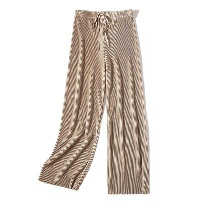 China New Product Soft, Comfortable And Smooth All-match Trend Cloth Straight-leg Women's Pants Loose And Comfortable Long for sale