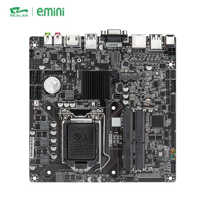 China Mini ITX Desktop Desktop Motherboard SoC LGA1200 H410 For 10th Gen Core Processor DDR4 3 Intel COM 7 USB Display 6 4K Screen Intel for sale